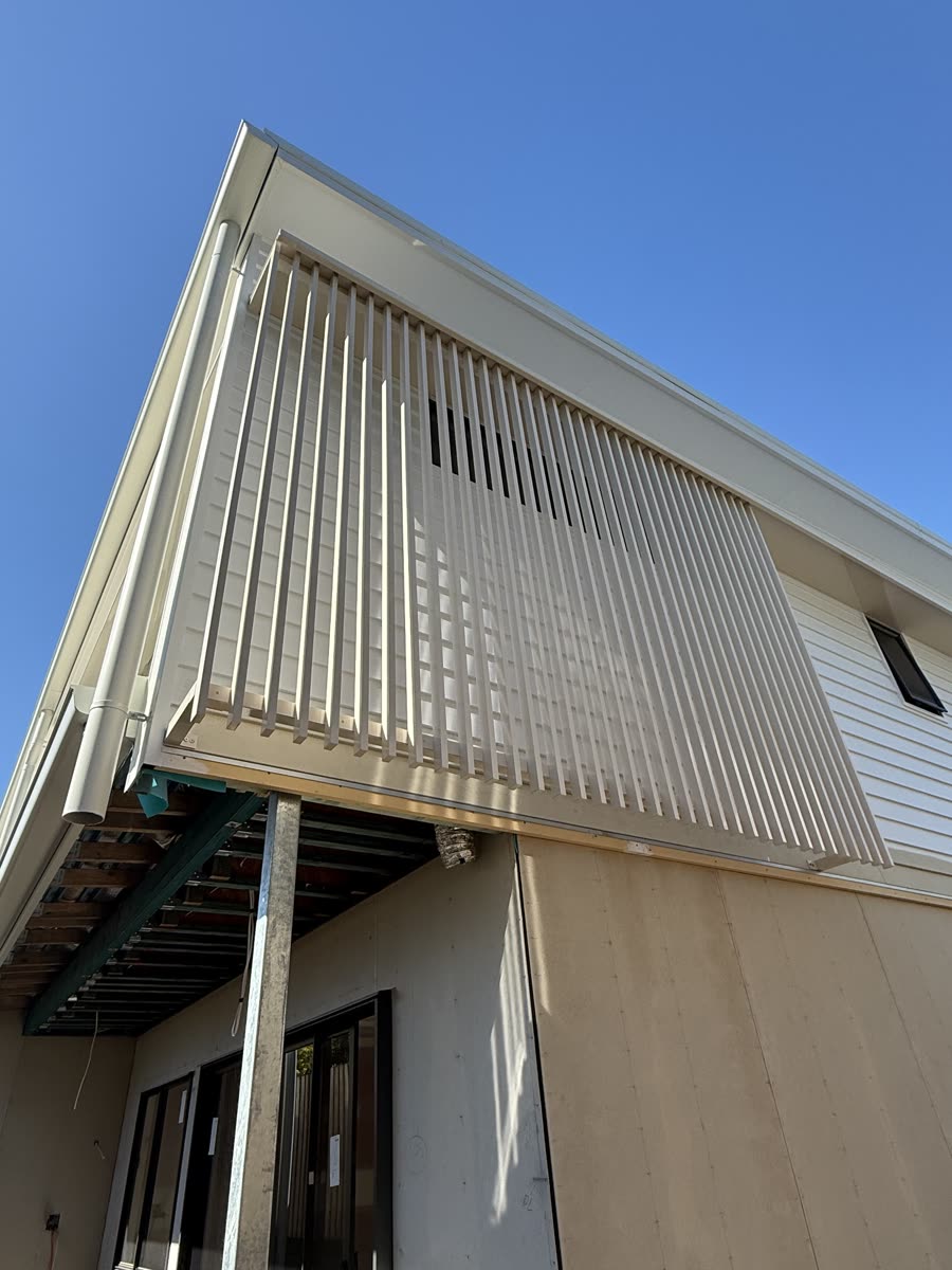Architectural metalwork by K&F Fabrications on the Sunshine Coast